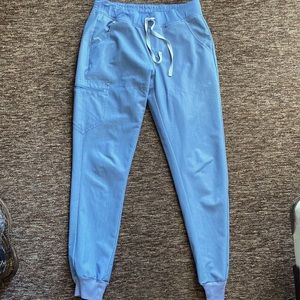 FIGS MEDIUM TALL LIGHT BLUE JOGGER